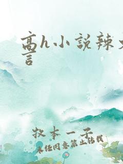 高h小说辣文古言