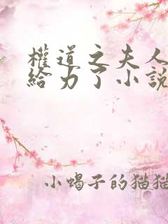 权道之夫人们太给力了小说全文