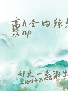 高h全肉辣爆灌浆np