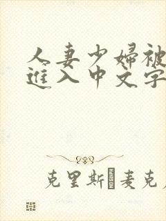 人妻少妇被猛烈进入中文字幕,