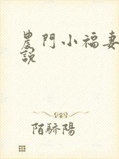 农门小福妻 小说