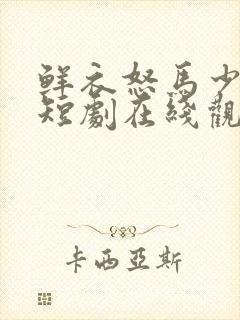 鲜衣怒马少年郎短剧在线观看免费