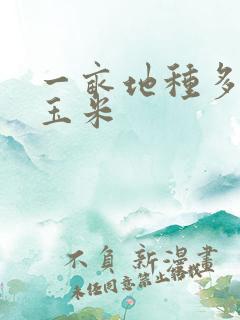 一亩地种多少株玉米