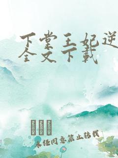下堂王妃逆袭记全文下载
