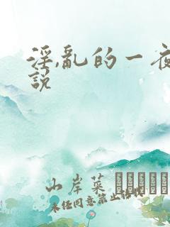 淫,乱的一夜小说