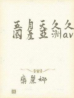 五月天久久精品国产亚洲av