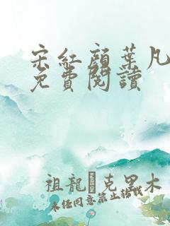 宋红颜叶凡小说免费阅读