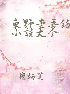 东野圭吾的推理小说大全