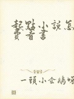 起点小说怎么免费看书