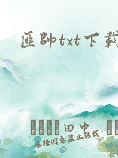 匪帅txt下载