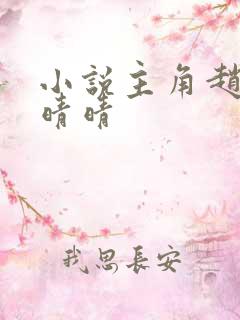 小说主角赵旭李晴晴