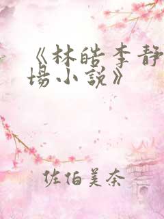 《林皓李静怡官场小说》
