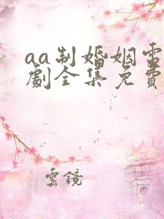 aa制婚姻电视剧全集免费观看