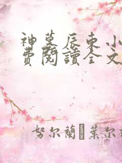 神墓辰东小说免费阅读全文