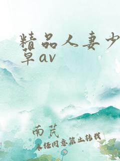精品人妻少妇嫩草av