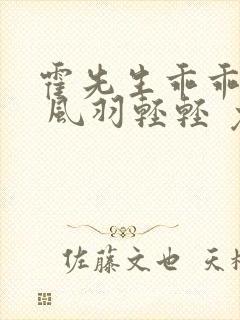 霍先生乖乖宠我 风羽轻轻 免费