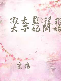假太监:从推倒太子妃开始电子书全集