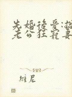 先婚后爱:总裁老公狂宠妻在线看