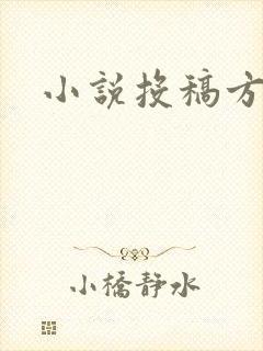 小说投稿方式
