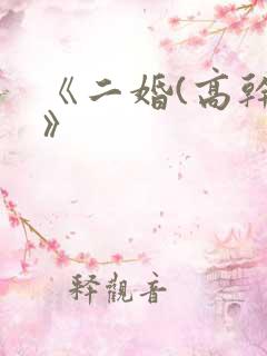 《二婚(高干)》