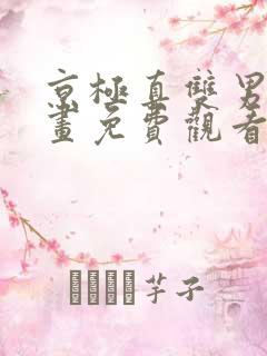 京极真双男主漫画免费观看下拉式