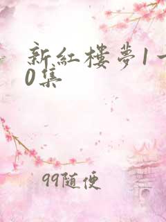 新红楼梦1一10集