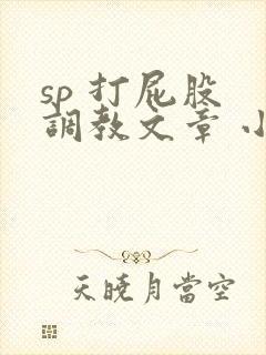 sp 打屁股 调教文章 小说