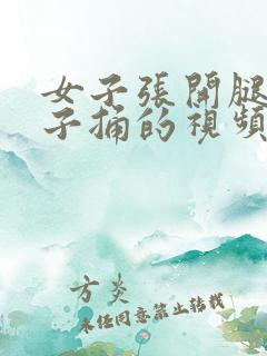 女子张开腿让男子捅的视频