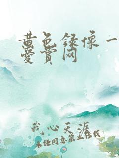 黄色录像一级片爱赏网