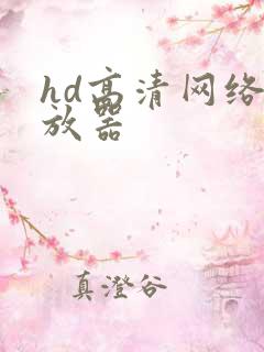 hd高清网络播放器