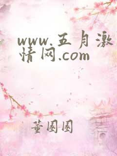 www.五月激情网.com