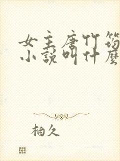 女主唐竹筠穿越小说叫什么