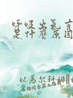 呼吸出气有声音是什么原因