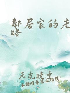 邻居家的老婆攻略