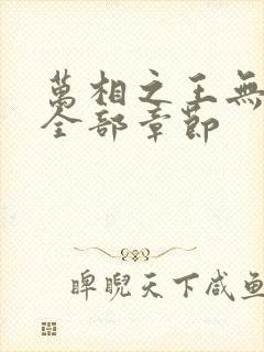 万相之王无删减全部章节