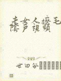 老女人擦毛茸茸阴户视频