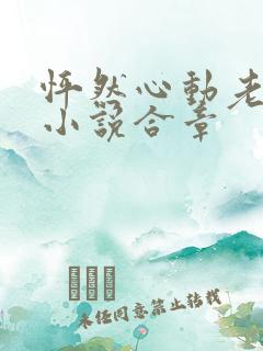 怦然心动老板娘小说合章