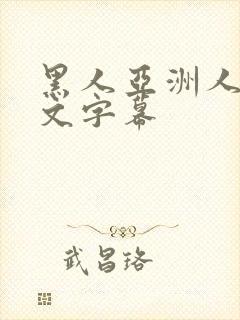 黑人亚洲人妻中文字幕