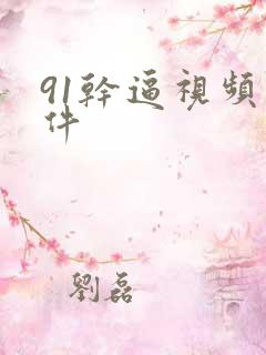 91干逼视频软件