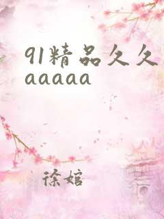 91精品久久久aaaaa