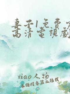 妻子1免费完整高清电视剧在线观看