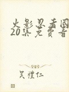 火影忍者国语720集免费看