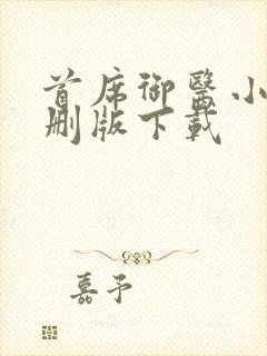 首席御医小说未删版下载