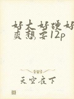 好大好硬好深好爽想要12p