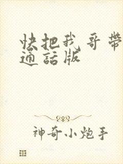 快把我哥带走普通话版