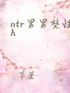 ntr男男双性h