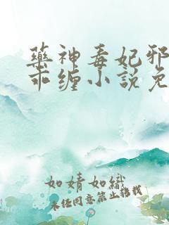 药神毒妃邪王乖乖缠小说免费阅读