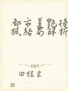 都市美艳后宫唐枫结局解析