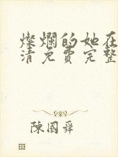 灿烂的她在线高清免费完整观看