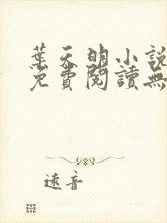 叶天明小说全文免费阅读无弹窗最新章节